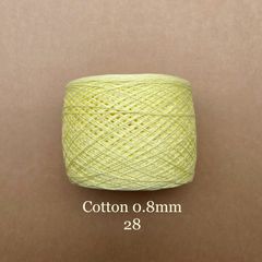 Sợi Cotton 0.8mm, 300g, đan móc áo, váy, khăn