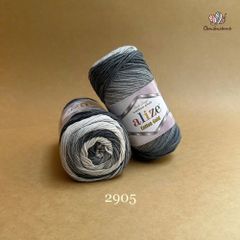 Len cotton Cotton Gold Batik nhập khẩu từ Alize Yarns, đan móc thú, nón, áo hè