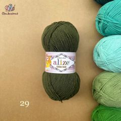 Len hè Cotton Gold nhập khẩu từ Alize Yarns, đan móc đồ hè, thú, nón cực xinh