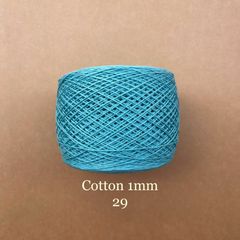 Sợi Cotton 1mm, 300g, đan móc áo, váy, khăn