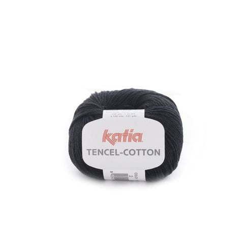 Sợi Tencel Cotton - Katia, 50g - 120m, dùng để đan móc áo, khăn
