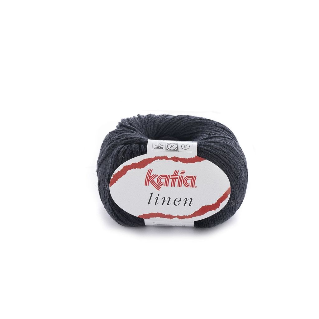 Sợi Linen - Katia, 50g - 112m, dùng để đan móc áo, khăn, túi