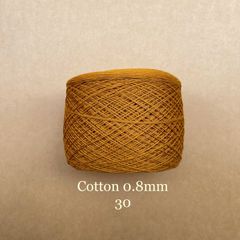 Sợi Cotton 0.8mm, 300g, đan móc áo, váy, khăn