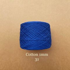 Sợi Cotton 1mm, 300g, đan móc áo, váy, khăn