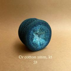 Sợi cầu vồng Cotton 1mm, kim tuyến