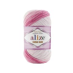 Len cotton Cotton Gold Batik nhập khẩu từ Alize Yarns, đan móc thú, nón, áo hè