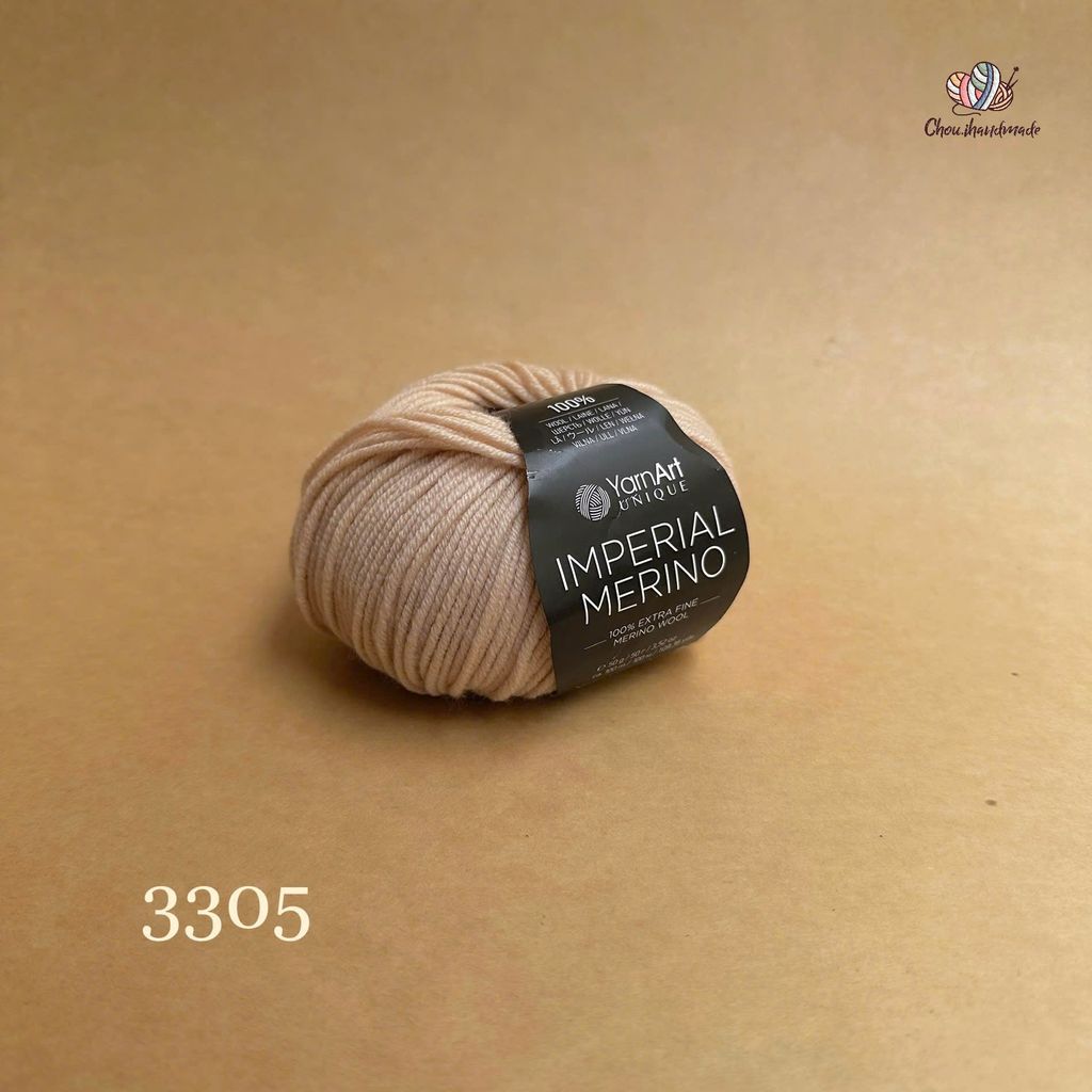 Len ấm Imperial Merino nhập khẩu từ Yarnart, đan móc áo, khăn, nón, váy