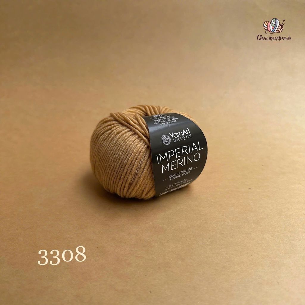 Len ấm Imperial Merino nhập khẩu từ Yarnart, đan móc áo, khăn, nón, váy