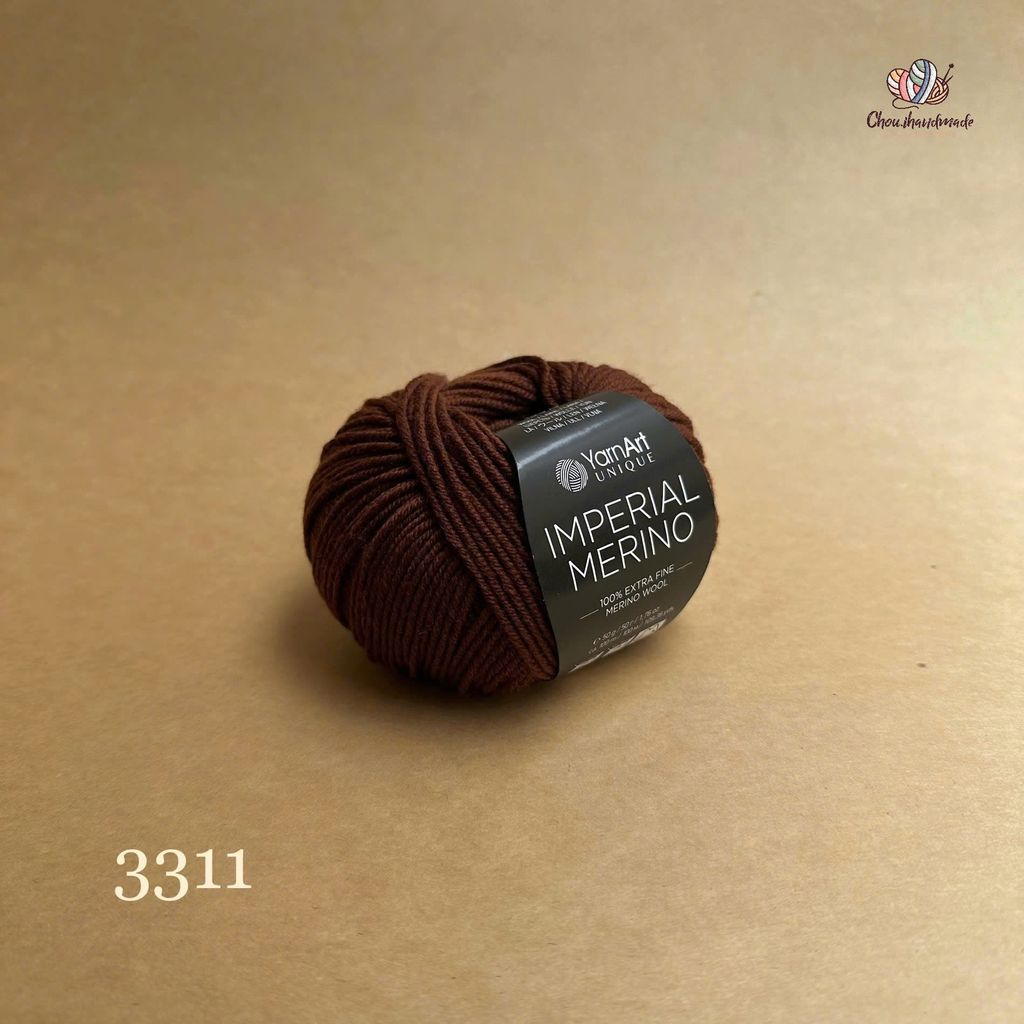 Len ấm Imperial Merino nhập khẩu từ Yarnart, đan móc áo, khăn, nón, váy