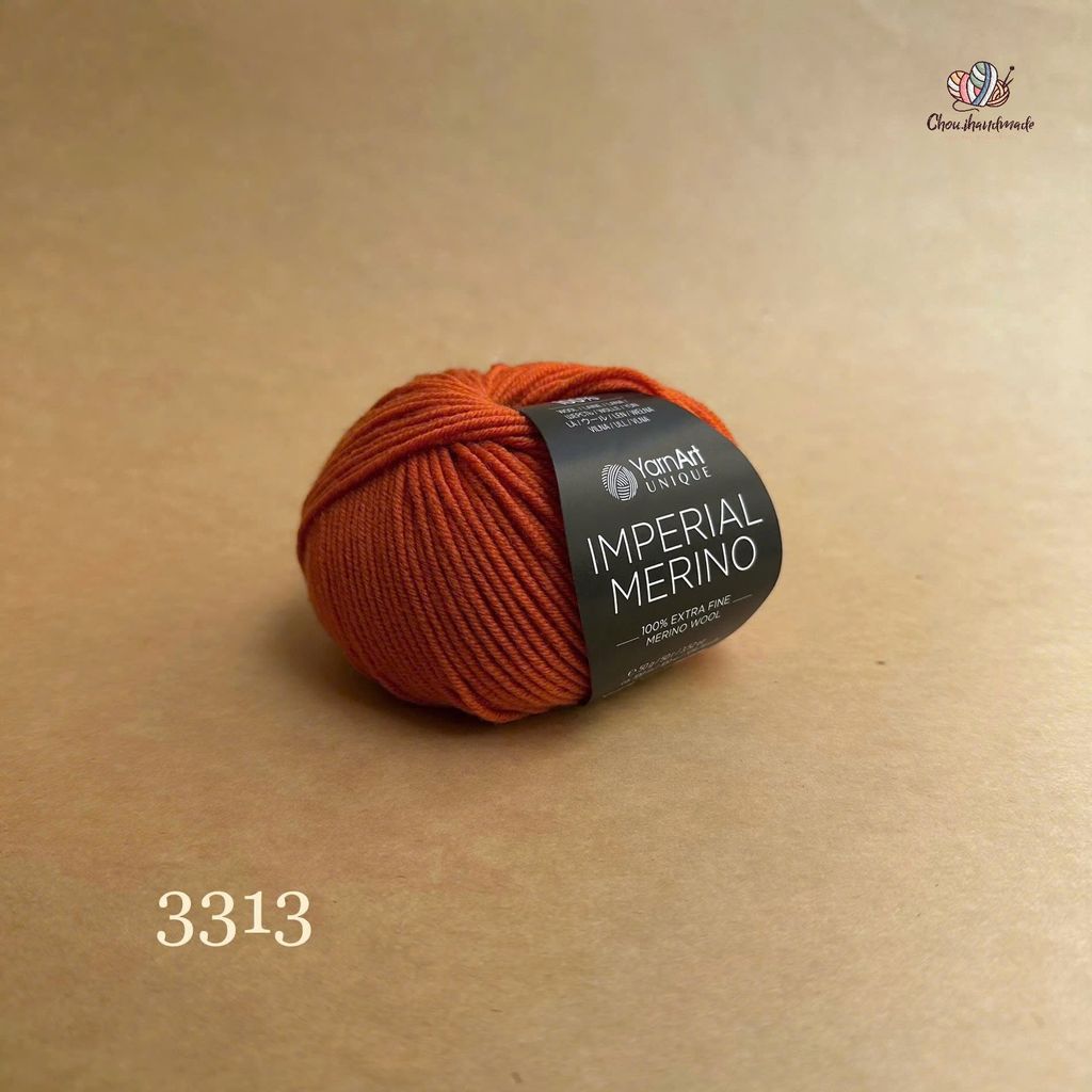 Len ấm Imperial Merino nhập khẩu từ Yarnart, đan móc áo, khăn, nón, váy