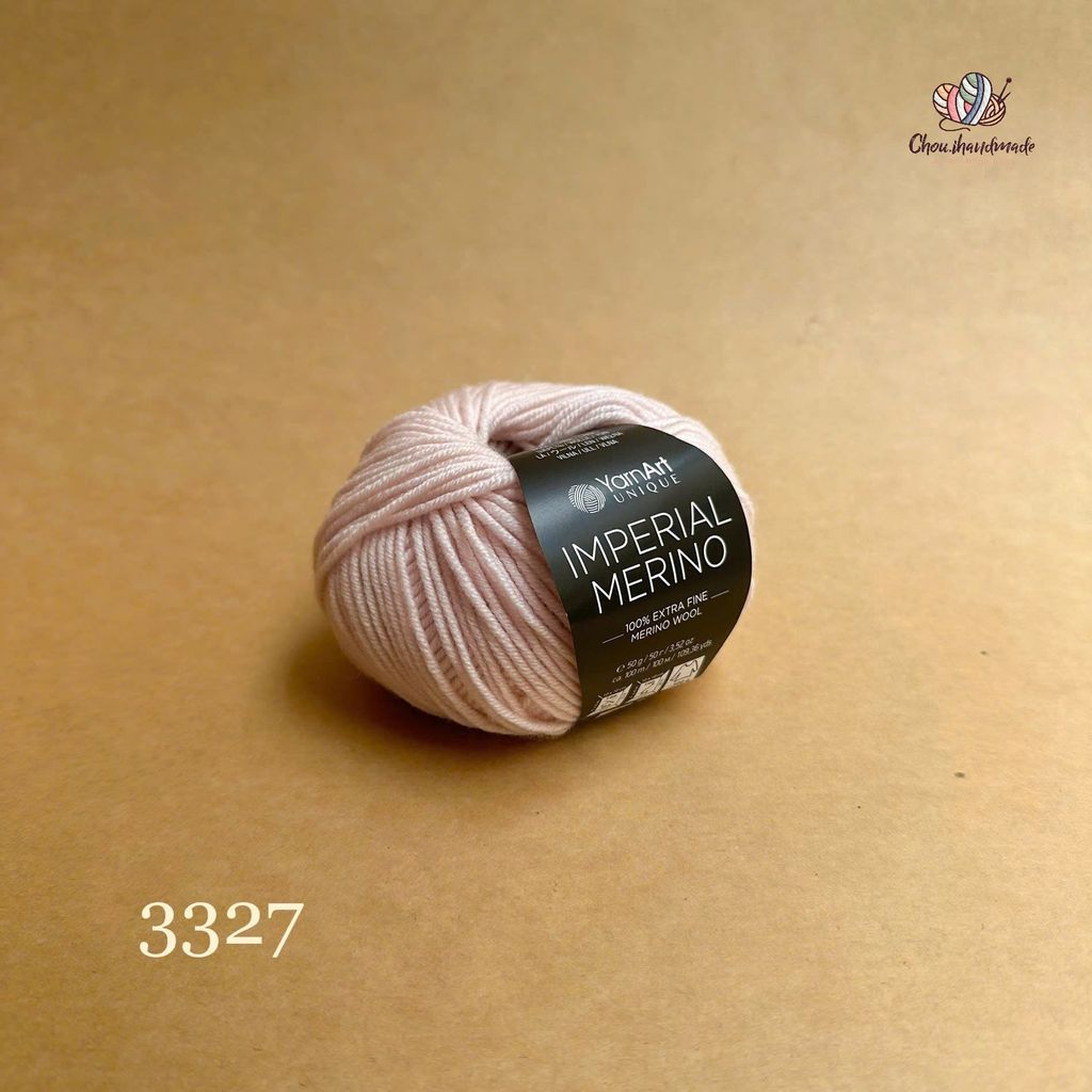 Len ấm Imperial Merino nhập khẩu từ Yarnart, đan móc áo, khăn, nón, váy