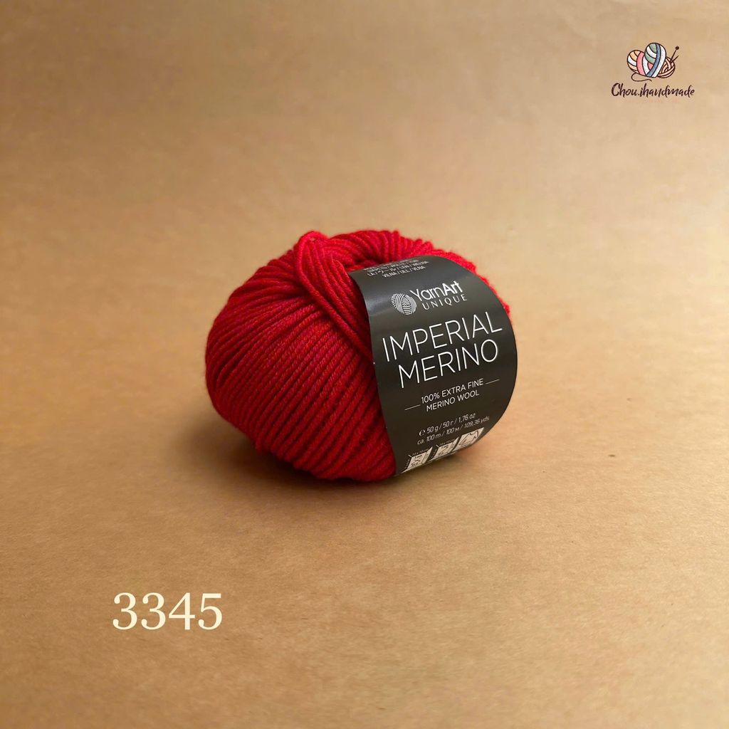 Len ấm Imperial Merino nhập khẩu từ Yarnart, đan móc áo, khăn, nón, váy