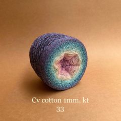 Sợi cầu vồng Cotton 1mm, kim tuyến