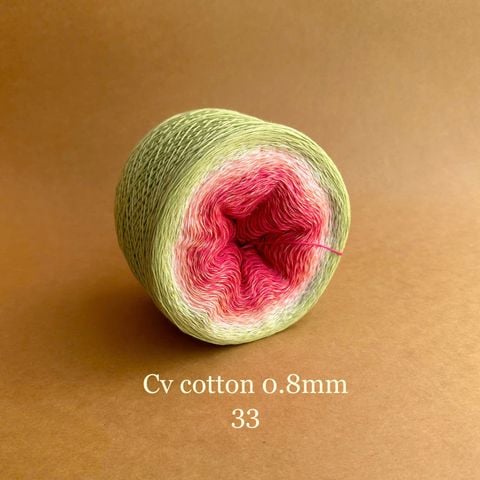 Sợi cầu vồng Cotton 0.8mm, 300g