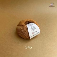 Len lông cừu Silky Wool nhập khẩu từ Yarnart đan móc áo, váy, khăn