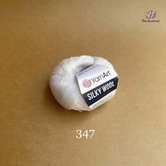 Len lông cừu Silky Wool nhập khẩu từ Yarnart đan móc áo, váy, khăn