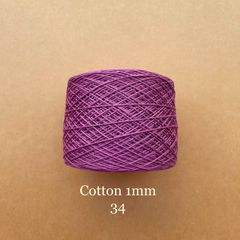 Sợi Cotton 1mm, 300g, đan móc áo, váy, khăn