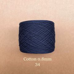 Sợi Cotton 0.8mm, 300g, đan móc áo, váy, khăn