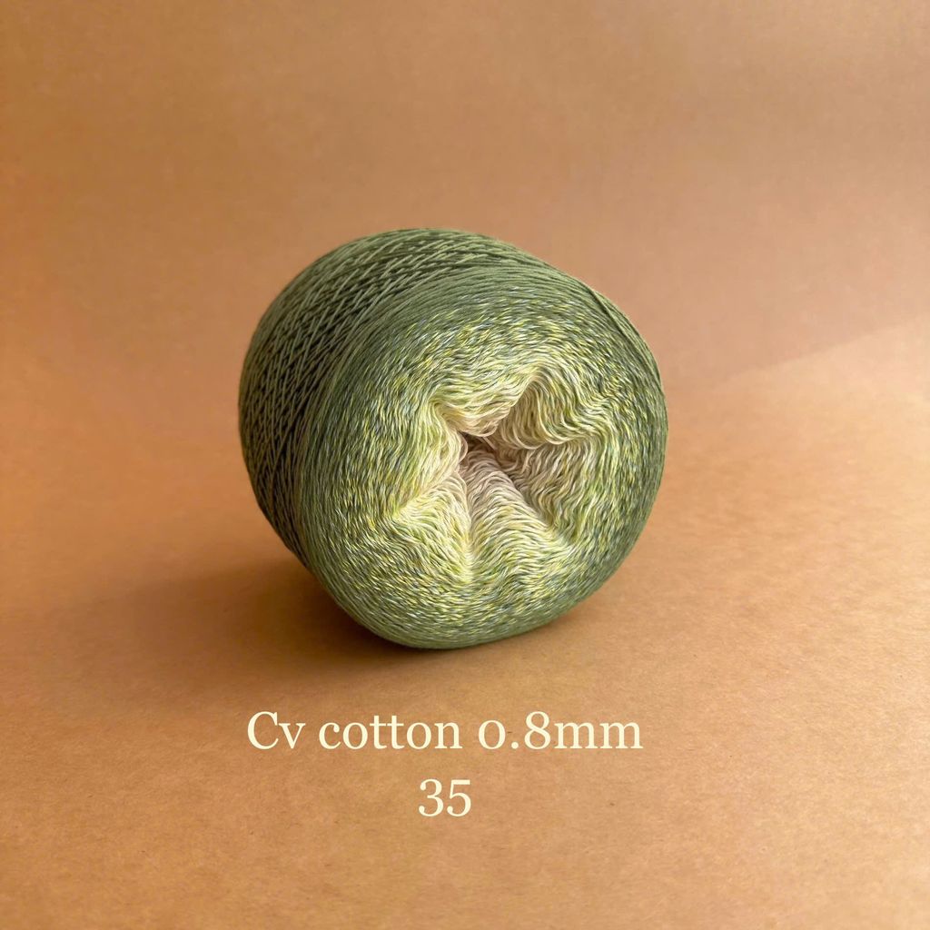 Sợi cầu vồng Cotton 0.8mm, 300g