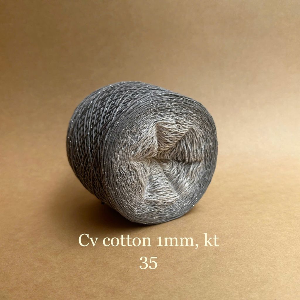 Sợi cầu vồng Cotton 1mm, kim tuyến
