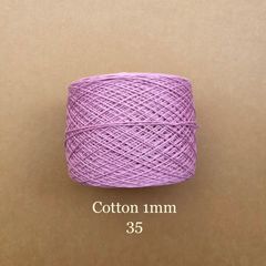 Sợi Cotton 1mm, 300g, đan móc áo, váy, khăn