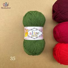 Len hè Cotton Gold nhập khẩu từ Alize Yarns, đan móc đồ hè, thú, nón cực xinh