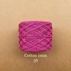 Sợi Cotton 1mm, 300g, đan móc áo, váy, khăn