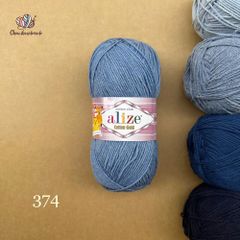 Len hè Cotton Gold nhập khẩu từ Alize Yarns, đan móc đồ hè, thú, nón cực xinh