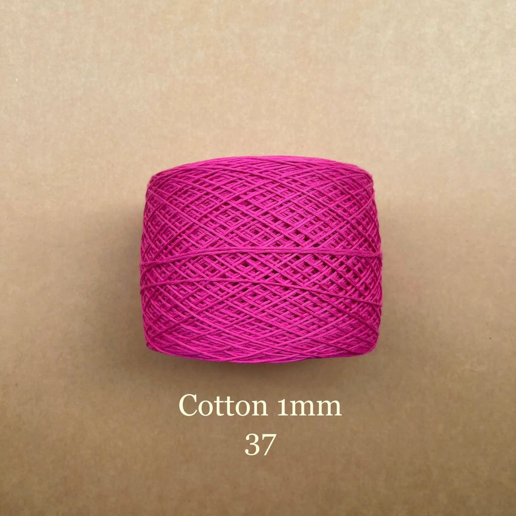 Sợi Cotton 1mm, 300g, đan móc áo, váy, khăn