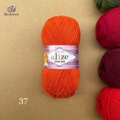 Len hè Cotton Gold nhập khẩu từ Alize Yarns, đan móc đồ hè, thú, nón cực xinh