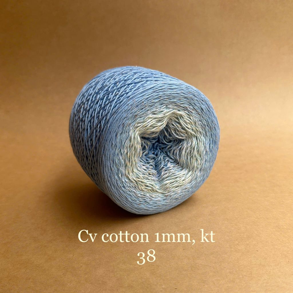 Sợi cầu vồng Cotton 1mm, kim tuyến