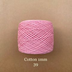 Sợi Cotton 1mm, 300g, đan móc áo, váy, khăn