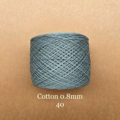 Sợi Cotton 0.8mm, 300g, đan móc áo, váy, khăn