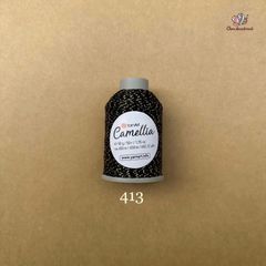 Sợi kim tuyến Camellia New - Yarnart, 50g - 450m, dùng để chập phối, đan móc áo, khăn, nón