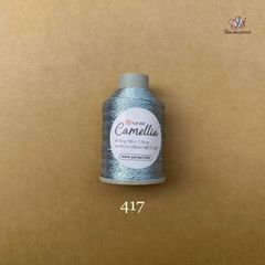 Sợi kim tuyến Camellia New - Yarnart, 50g - 450m, dùng để chập phối, đan móc áo, khăn, nón