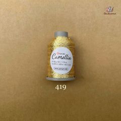Sợi kim tuyến Camellia New - Yarnart, 50g - 450m, dùng để chập phối, đan móc áo, khăn, nón