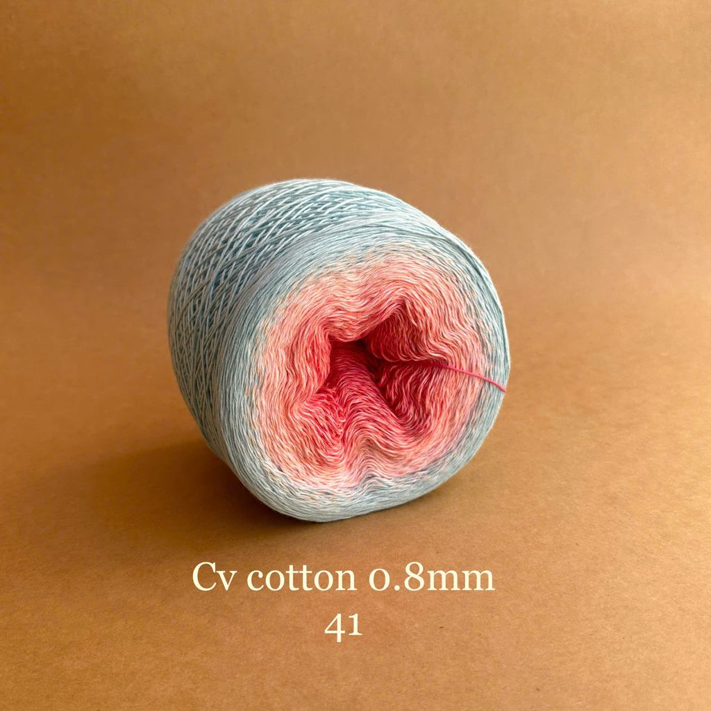 Sợi cầu vồng Cotton 0.8mm, 300g