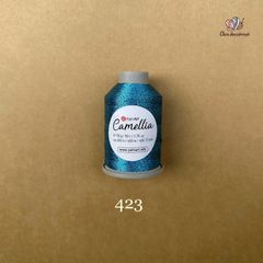 Sợi kim tuyến Camellia New - Yarnart, 50g - 450m, dùng để chập phối, đan móc áo, khăn, nón