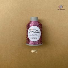Sợi kim tuyến Camellia New - Yarnart, 50g - 450m, dùng để chập phối, đan móc áo, khăn, nón