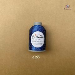 Sợi kim tuyến Camellia New - Yarnart, 50g - 450m, dùng để chập phối, đan móc áo, khăn, nón