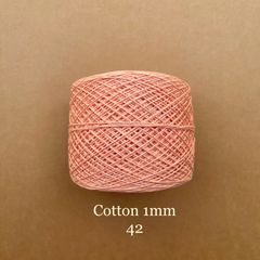 Sợi Cotton 1mm, 300g, đan móc áo, váy, khăn