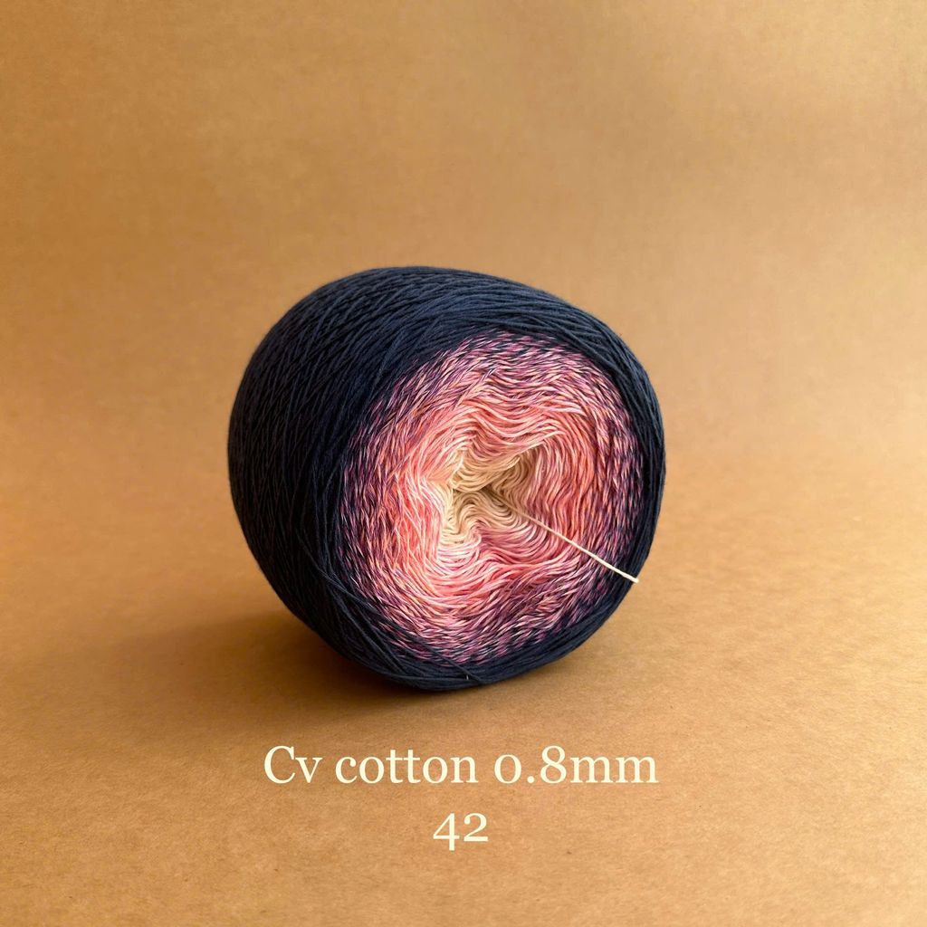 Sợi cầu vồng Cotton 0.8mm, 300g