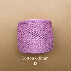 Sợi Cotton 0.8mm, 300g, đan móc áo, váy, khăn