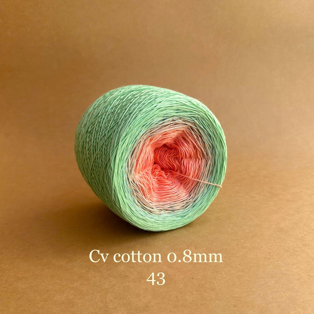 Sợi cầu vồng Cotton 0.8mm, 300g