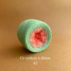 Sợi cầu vồng Cotton 0.8mm, 300g