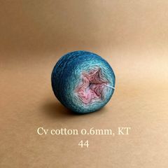 Sợi cầu vồng Cotton 0.6mm, kim tuyến