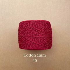 Sợi Cotton 1mm, 300g, đan móc áo, váy, khăn