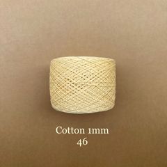 Sợi Cotton 1mm, 300g, đan móc áo, váy, khăn