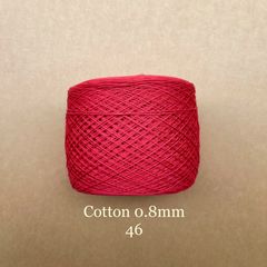 Sợi Cotton 0.8mm, 300g, đan móc áo, váy, khăn