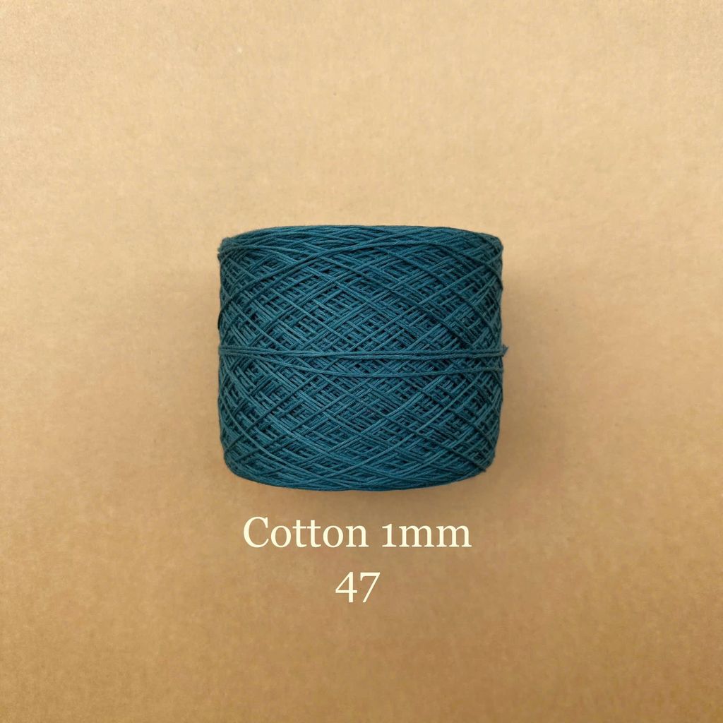Sợi Cotton 1mm, 300g, đan móc áo, váy, khăn